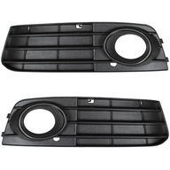 ATRAPA KRATKA HALOGEN AUDI A4 B8 07-11 KPL L+P BLACK