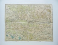 CHRZANÓW TRZEBINIA KRZESZOWICE BALICE - MAPA, SZTABÓWKA WP WIG, MAPNIK 1939