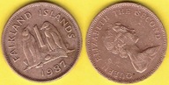FALKLANDY 1 PENNY 1987 r.