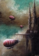 Akwarela "Żegnając miasto" RN