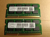 Pamięć puskill 8 GB2rx8 PC3L 1600 MHZ 2x para razem 16 GB