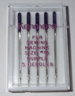Igły 5szt półpłaskie do maszyny roz.16