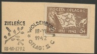 POCZTA OBOZOWA, WOLDENBERG, Fi:7 KASOWANY