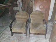 Dwa fotele Art deco
