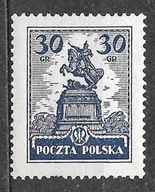 213 II** niebieski pap V ZR 12 1/2 : 12 3/4 z 205 - 215 gwar. p. J.Walocha.