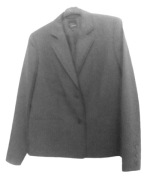 FABINI GRAFITOWY ELEGANCKI ŻAKIET MARYNARKA 42 44