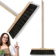 SZCZOTKA DO ZAMIATANIA KOSTKI SZEROKA MIOTŁA GOSPODARCZA OGRODOWA ULICÓWKA