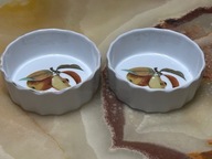ROYAL WORCESTER EVESHAM MISECZKI KOKILKI DO ZAPIEKANIA JABŁKA 2 SZT