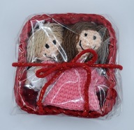 aniołki na szydełku zestaw świąteczny (az4)