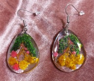 Kolczyki z żywicy epoksydowej 17