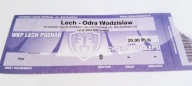 bilet LECH Poznań - ODRA Wodzisław 2005