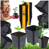 Doniczki Produkcyjne do Rozsady P9 9x9 cm 0,5 l – 50 sztuk