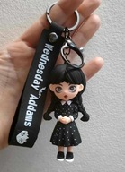 Wednesday Addams 3D Brelok Breloczek do kluczy Zawieszka Klips Gadżet