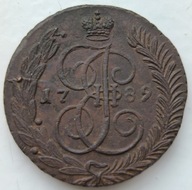 Rosja - 5 kopiejek 1789 AM - MENNICZA