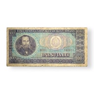 RUMUNIA - 100 LEI - 1966