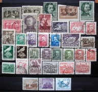 Polska > Znaczki z lat 1947 - 79 kasowane ~ zestaw 35 szt. {4}