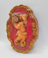 Anioł ANIOŁEK bardzo STARA figurka WIDAĆ jej wiek