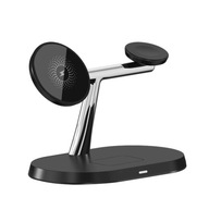 Magnetyczna Stacja Ładująca 3w1 Bezprzewodowa 15W USB-C