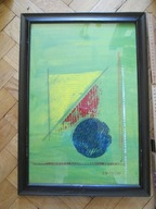 Stażewski obraz w ramie