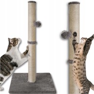 DRAPAK WYSOKI CARE LIFE 61-100 CM DLA KOTA STABILNY WIELOPOZIOMY SŁUPEK XL!