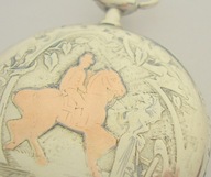 okazja ART DECO zegarek SREBRO zegar kieszonkowy silver watch SECESJA antyk