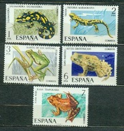 HISZPANIA ** Żaby, jaszczurki M 2164-68