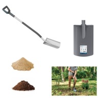 SAPERKA PORĘCZNA METALOWA DUŻA DO ZIEMII POLA OGRODU PIASKU ŻWIRU OGRODOWA