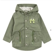 Kurtka wiosenna parka zielona 98 cool