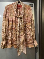 Bluzka jedwabna w stylu boho r. L