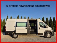 Fiat Ducato 2.3 150KM Brygadowka Maxi L4h2 Dubel 6-osob, Klima, Kola 16cal