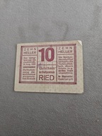 10 Heller 1920 Ried Austria