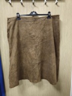 Spódnica zamsz czekolada r. 50 Creation Premium !!!