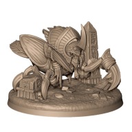 Scarab Monster Potwór Skarabeusz Egipski Konstrukt Druk 3D Królowie Grobów