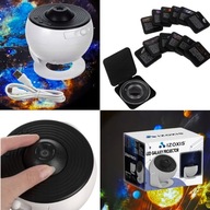 LAMPKA NOCNA DLA DZIECI PROJEKTOR GWIAZD PLANETARIUM LED IZOXIS