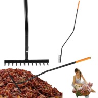 GRABIE RICHMANN METALOWE 41 X 150 CM OGRODOWE DO LIŚCI DO TRAWY NA JESIEŃ