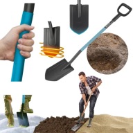 ŁOPATA SZPADEL OSTRY CELLFAST DO OGRODU ZIEMI ŻWIRU METALOWY SZTYCHÓWKA