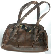 torebka brązowa mała , ciekawy fason