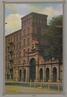 Pocztówka współczesna Łódź manufaktura brama