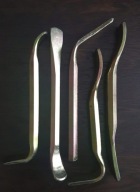 Wyprzedaż! Łyżki blacharskie, kute PDR 5szt GERMANY