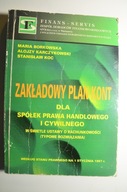Zakładowy plan kont dla spółek prawa handlowego i cywilnego