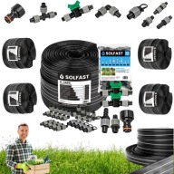 LINIA KROPLUJĄCA SYSTEM NAWADNIANIA TAŚMA WĄŻ ZESTAW 10cm 100m