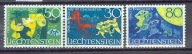 LIECHTENSTEIN bajki-baśnie " Trzy siostry" i inne 1968 ** Mi 497-9 (664)