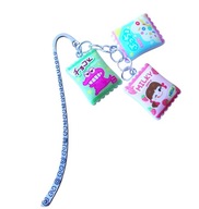 Zakładka do książki z paczkami japońskich słodyczy