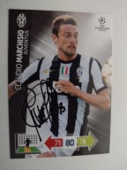 Karta panini autograf Juventus Claudio Marchisio Champions League