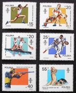 Polska > Zn. 3001 - 06 ** ~ XXIV Igrzyska Olimpijskie - Seul 1988