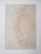 Obraz strukturalny abstrakcja Wabi Sabi Japandi minimalistyczny 40x60