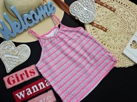 YD - letni top neon wzory r 116/122