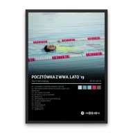 Plakat Taco Hemingway „POCZTÓWKA Z WWA, LATO '19” A3