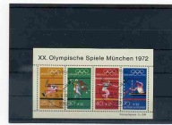A48121)Olimpiada 72: RFN Bl 8 Sonderstempel Pilka reczna