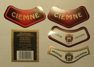 ETYKIETA PIWO BROWAR CHOJNÓW - KRAWATKI I KONTRA NA SZTUKI